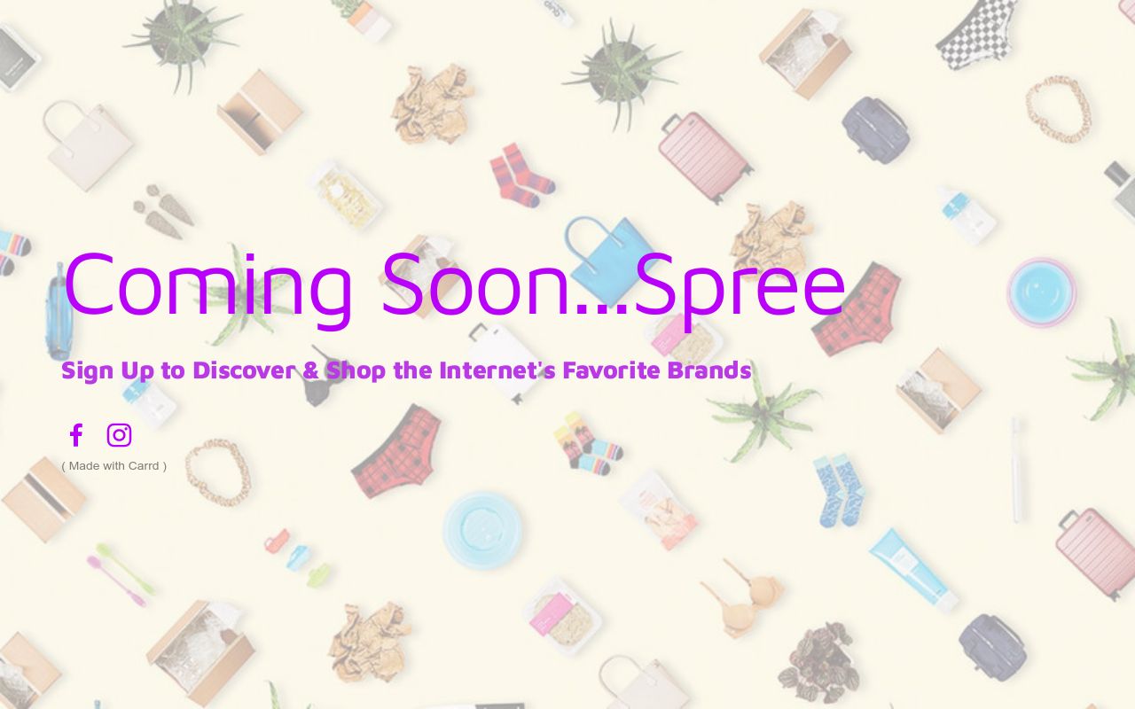 Carrd profile picture for @spree